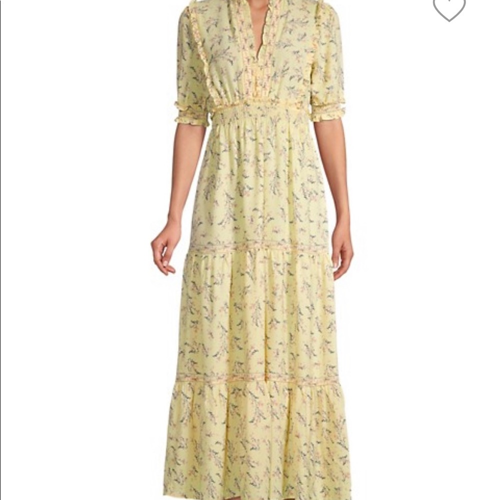 Max Studio Floral Midi Dress